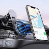 imageCACOE MagSafe Car Vent Phone Mount Magnetic Phone Holder for iPhone 14 13 12 and Android Phones 360 Adjustable Sturdy Magnetic Force Wide Compatibility