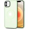 imageCACOE Magnetic Case for iPhone 12 ampamp iPhone 12 Pro 2020 61 inchCompatible with MagSafe ampamp Magnetic Car Phone MountTPU Thin Phone Cases Cover Protective Shockproof AntiFingerprintMatte BlackLight Green