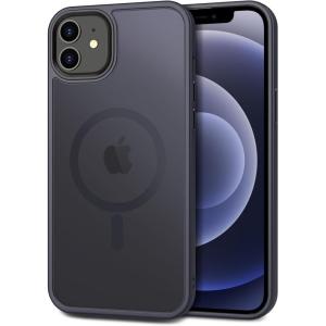 imageCACOE Magnetic Case for iPhone 12 ampamp iPhone 12 Pro 2020 61 inchCompatible with MagSafe ampamp Magnetic Car Phone MountTPU Thin Phone Cases Cover Protective Shockproof AntiFingerprintMatte BlackDark Blue