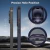 imageCACOE Magnetic Case for iPhone 13 Pro 61 inch with 360 Rotatable Ring Stand Compatible with MagSafe Car Phone Mount Cases Cover Phone Holder for Desk MeetingVideosMatte BlackDark Blue