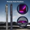 imageCACOE Magnetic Case for iPhone 13 Pro 61 inch with 360 Rotatable Ring Stand Compatible with MagSafe Car Phone Mount Cases Cover Phone Holder for Desk MeetingVideosMatte BlackDark Blue