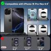 imageCACOE Magnetic Case for iPhone 13 Pro 61 inch with 360 Rotatable Ring Stand Compatible with MagSafe Car Phone Mount Cases Cover Phone Holder for Desk MeetingVideosMatte BlackDark Green
