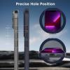 imageCACOE Magnetic Case for iPhone 13 Pro 61 inch with 360 Rotatable Ring Stand Compatible with MagSafe Car Phone Mount Cases Cover Phone Holder for Desk MeetingVideosMatte BlackDark Blue