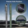 imageCACOE Magnetic Case for iPhone 13 Pro 61 inch with 360 Rotatable Ring Stand Compatible with MagSafe Car Phone Mount Cases Cover Phone Holder for Desk MeetingVideosMatte BlackDark Green