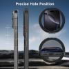 imageCACOE Magnetic Case for iPhone 13 Pro 61 inch with 360 Rotatable Ring Stand Compatible with MagSafe Car Phone Mount Cases Cover Phone Holder for Desk MeetingVideosMatte BlackMatte Black