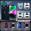 imageCACOE Magnetic Case for iPhone 15 61 inch with 360 Rotatable Ring Stand Compatible with MagSafe Car Phone Mount Cases Cover Phone Holder for Desk MeetingVideos Matte BlackOrange