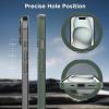 imageCACOE Magnetic Case for iPhone 15 61 inch with 360 Rotatable Ring Stand Compatible with MagSafe Car Phone Mount Cases Cover Phone Holder for Desk MeetingVideos Matte BlackDark Green