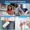 imageCACOE Magnetic Case for iPhone 15 61 inch with 360 Rotatable Ring Stand Compatible with MagSafe Car Phone Mount Cases Cover Phone Holder for Desk MeetingVideos Matte BlackMatte White