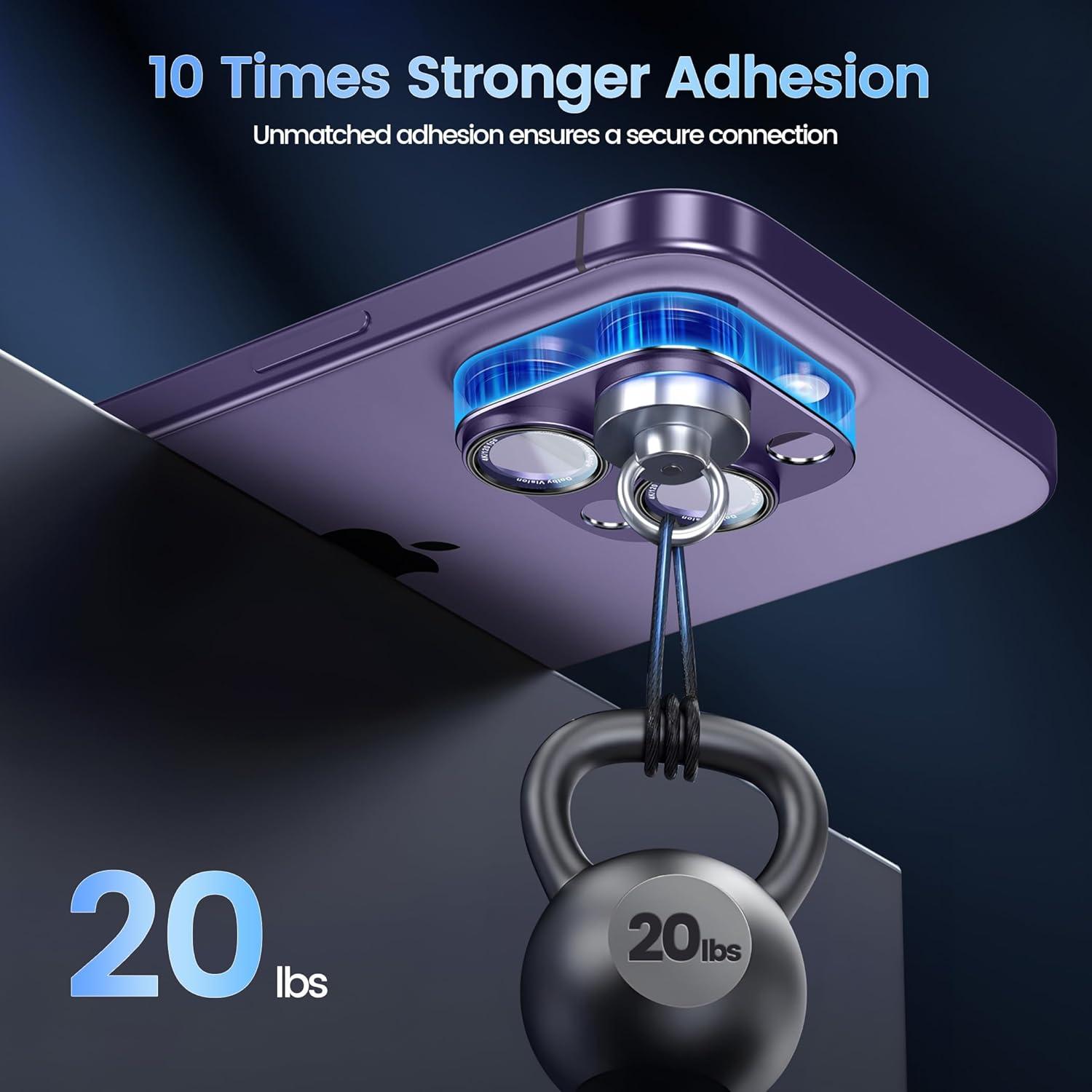 imageCACOE for iPhone 17 Pro Camera Lens Protector  Metal Frame Tempered Glass Cover AntiScratch DropProofStrongAdhesion Camera Screen CoverOrangeDark Purple