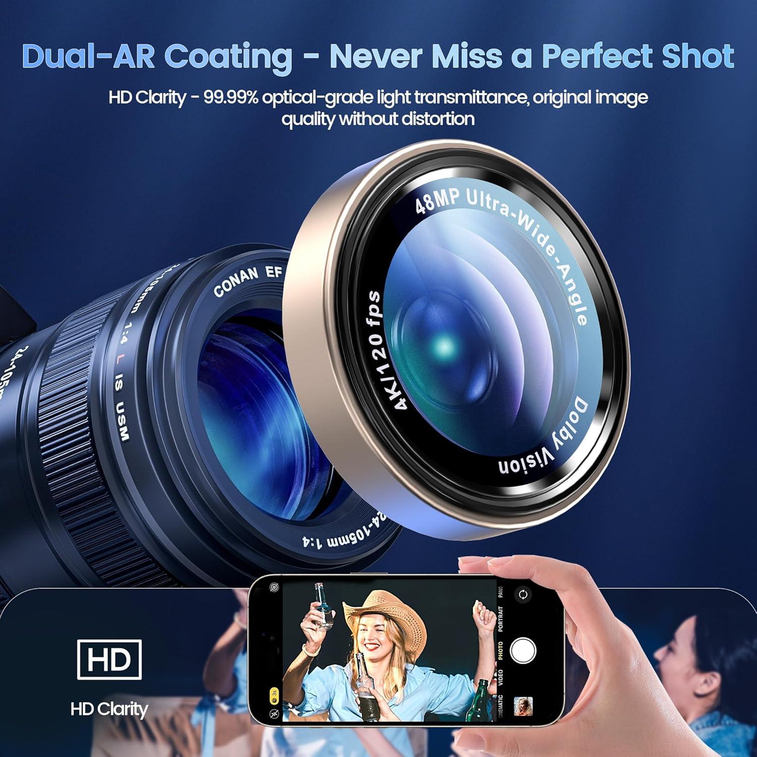 imageCACOE for iPhone 17 Pro Max17 Pro16 Pro Max16 Pro15 Pro Max15 Pro14 Pro Max14 Pro Camera Lens Protector AntiScratch DropProofStrongAdhesion Camera Screen CoverBlackDesert Gold