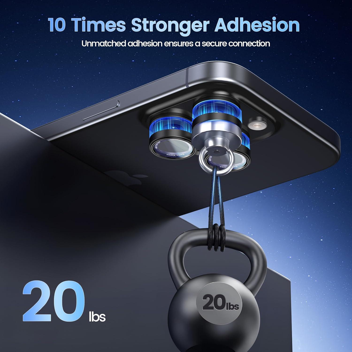 imageCACOE for iPhone 17 Pro Max17 Pro16 Pro Max16 Pro15 Pro Max15 Pro14 Pro Max14 Pro Camera Lens Protector AntiScratch DropProofStrongAdhesion Camera Screen CoverBlackBlack