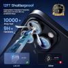imageCACOE for iPhone 17 Pro Max17 Pro16 Pro Max16 Pro15 Pro Max15 Pro14 Pro Max14 Pro Camera Lens Protector AntiScratch DropProofStrongAdhesion Camera Screen CoverBlackBlack
