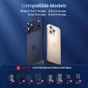 imageCACOE for iPhone 17 Pro Max17 Pro16 Pro Max16 Pro15 Pro Max15 Pro14 Pro Max14 Pro Camera Lens Protector AntiScratch DropProofStrongAdhesion Camera Screen CoverBlackDesert Gold