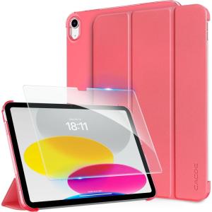 imageCACOE Case for iPad A16 11th10th Generation20252022 with Screen Protector 11109 inch  Full Protective Tablet Cover for iPad 1110 Gen Watermelon PinkWatermelon Pink