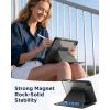 imageCACOE Case for iPad A16 11th10th Generation with Pencil Holder Multiple Angles Magnetic Stand Cover for iPad 1110 Gen 20252022 11109 inch BlackBlack