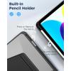 imageCACOE Case for iPad A16 11th10th Generation with Pencil Holder Multiple Angles Magnetic Stand Cover for iPad 1110 Gen 20252022 11109 inch BlackBlack