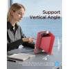 imageCACOE Case for iPad A16 11th10th Generation with Pencil Holder Multiple Angles Magnetic Stand Cover for iPad 1110 Gen 20252022 11109 inch BlackWatermelon Red
