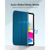 imageCACOE Case for iPad A16 11th10th Generation20252022 with Screen Protector 11109 inch  Full Protective Tablet Cover for iPad 1110 Gen Peacock Blue