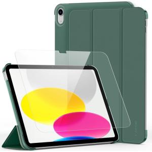imageCACOE Case for iPad A16 11th10th Generation20252022 with Screen Protector 11109 inch  Full Protective Tablet Cover for iPad 1110 Gen Dark Green