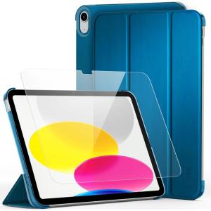 imageCACOE Case for iPad A16 11th10th Generation20252022 with Screen Protector 11109 inch  Full Protective Tablet Cover for iPad 1110 Gen Peacock Blue