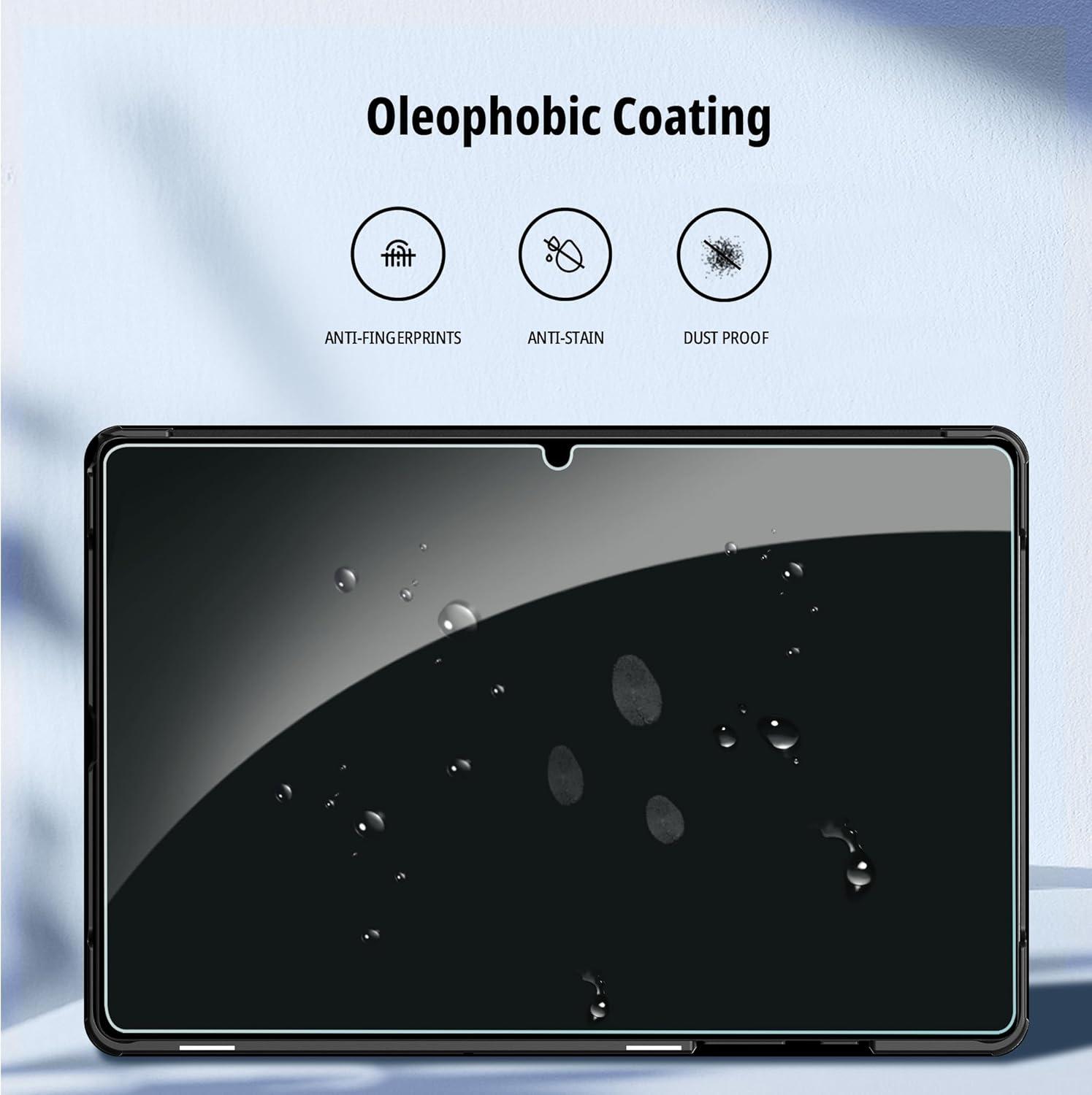 imageCACOE Case for Samsung Galaxy Tab A9 Plus 11 Inch 2023 SMX210X216X218 with Screen Protector Foldable Stand Slim Protective Case Auto Screen OnOff Sea BlueRed Wine