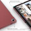 imageCACOE Case for Samsung Galaxy Tab A9 A11 Plus 11 Inch 2025 with Screen Protector Ultra Slim Hard PC Translucent Back Shell Stand Cover Auto WakeSleep BurgundyBurgundy