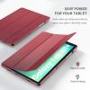 imageCACOE Case for Samsung Galaxy Tab A9 A11 Plus 11 Inch 2025 with Screen Protector Ultra Slim Hard PC Translucent Back Shell Stand Cover Auto WakeSleep BurgundyBurgundy