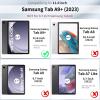 imageCACOE Case for Samsung Galaxy Tab A9 Plus 11 Inch 2023 SMX210X216X218 with Screen Protector Foldable Stand Slim Protective Case Auto Screen OnOff Sea BlueRed Wine