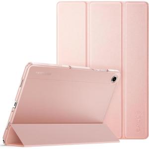 imageCACOE Case for Samsung Galaxy Tab A9 A11 Plus 11 Inch 2025 with Screen Protector Ultra Slim Hard PC Translucent Back Shell Stand Cover Auto WakeSleep BurgundyRose Gold
