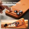 image:imageCACOE Metal Camera Lens Protector for iPhone 17 Pro Max 9H Tempered Glass with Aluminum Frame HD Clarity amp ScratchResistant Camera Screen Protector Cover AccessoriesDark BlueOrange