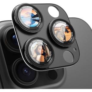 image:imageCACOE Metal Camera Lens Protector for iPhone 17 Pro Max 9H Tempered Glass with Aluminum Frame HD Clarity amp ScratchResistant Camera Screen Protector Cover AccessoriesDark BlueBlack